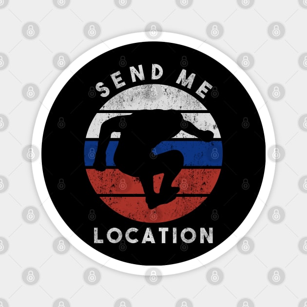 Send me location! Magnet by dajabal